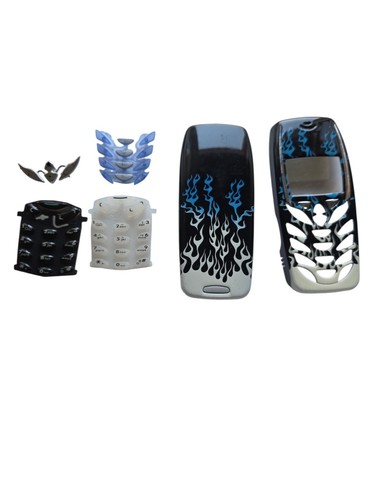 Cover fiamme blu tastierino - cover,