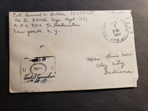 Apo 3310 ingegneri 1942 - apo,